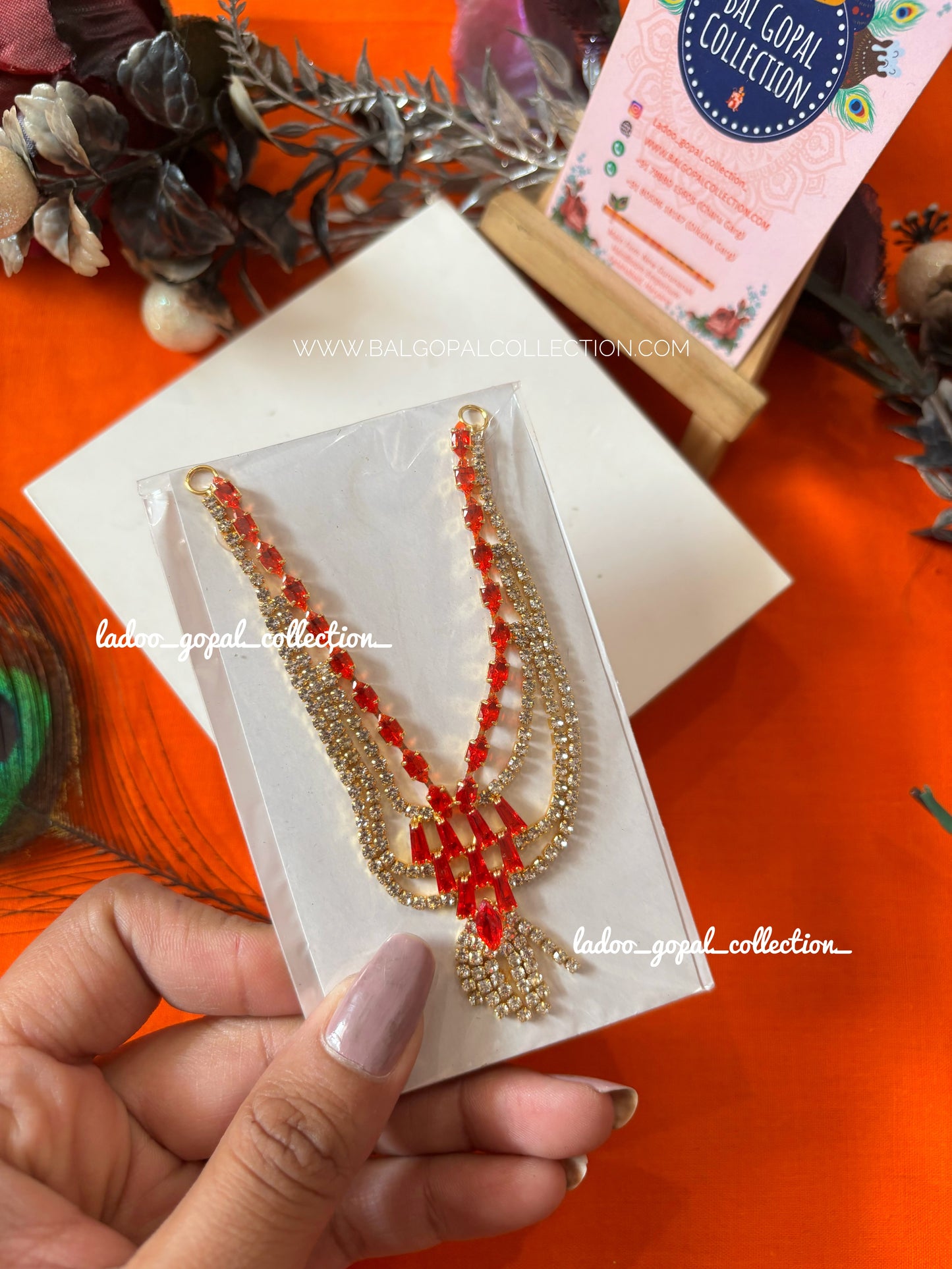 Long semi AD mala for radha kriahna