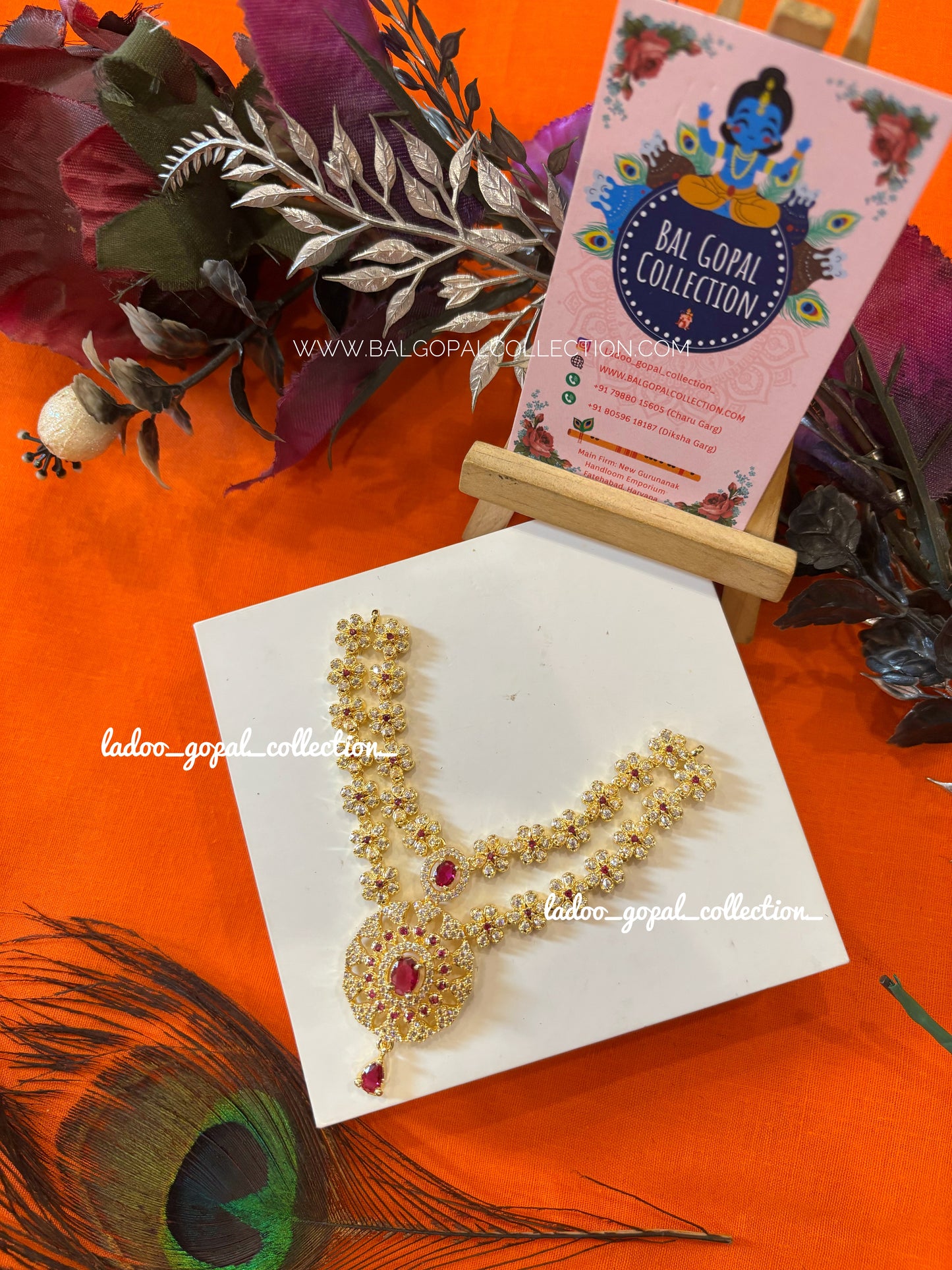 Shahi AD mala for laddu Gopal