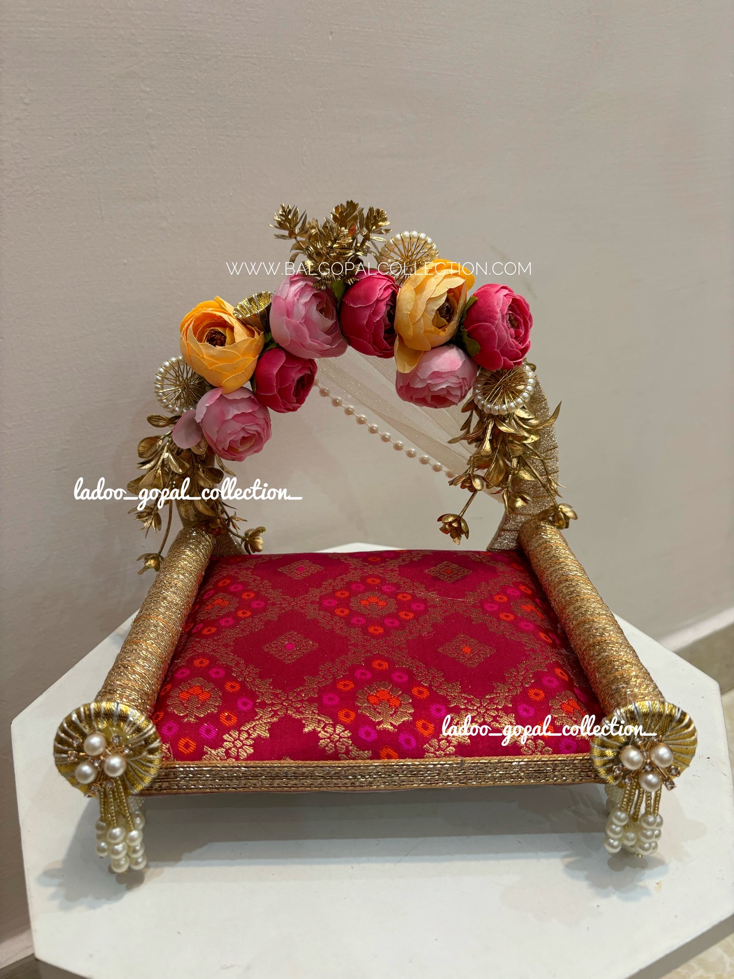 Singhasan for laddu gopal upto size 4