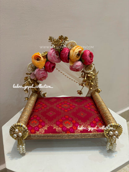 Singhasan for laddu gopal upto size 4