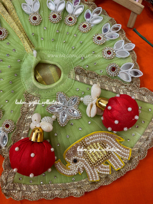 Gajraj poshak for laddu gopal