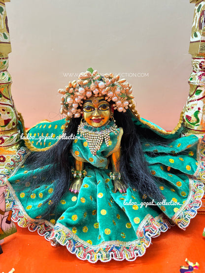Heavy velvet poshak for laddu gopal