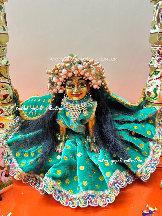 Heavy velvet poshak for laddu gopal