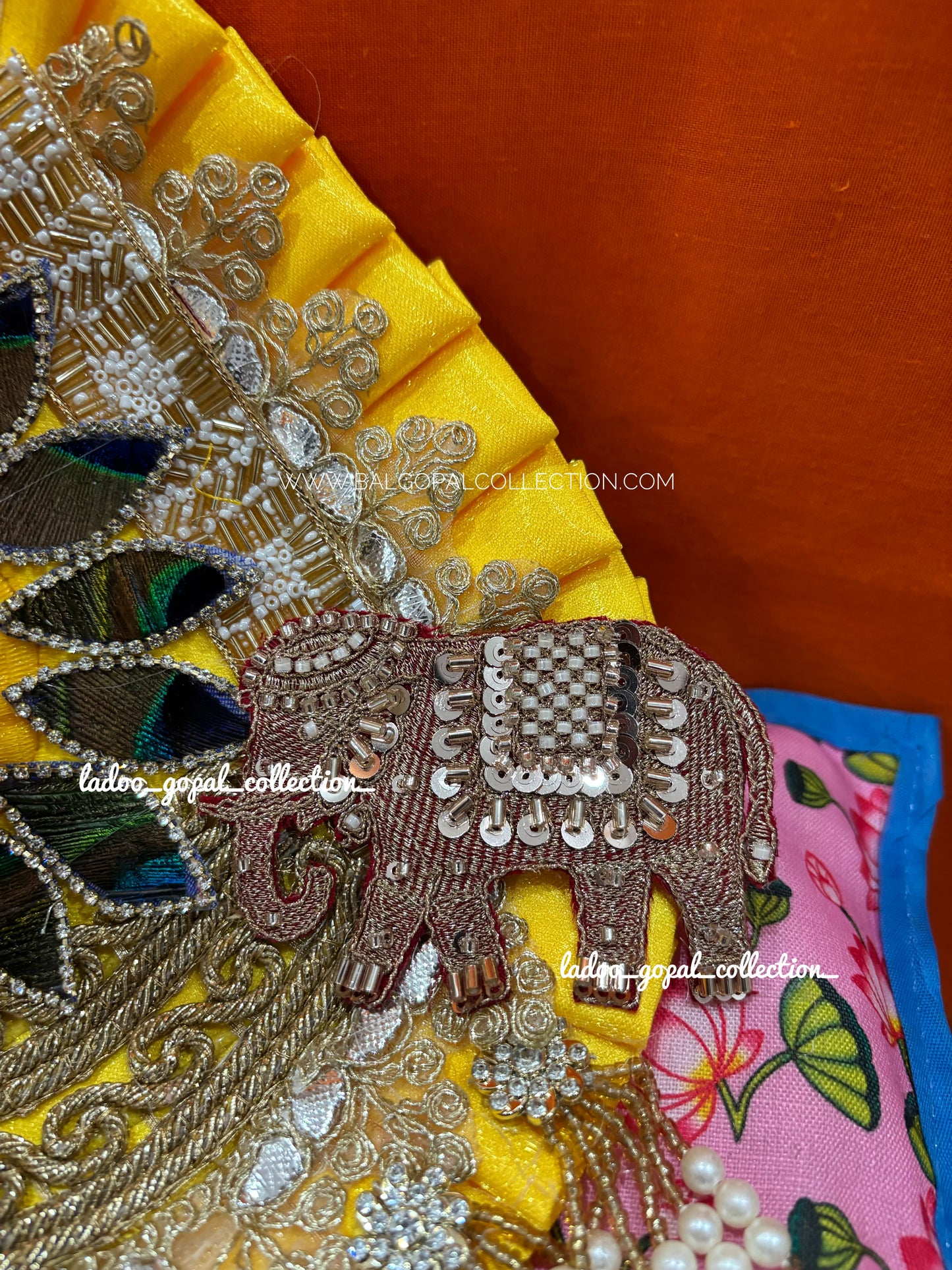 Premium yellow poshak with pagdi