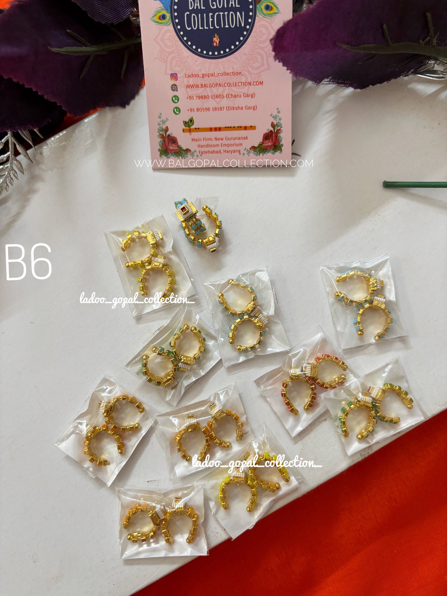 Bangles for laddu gopal size 0-1-2