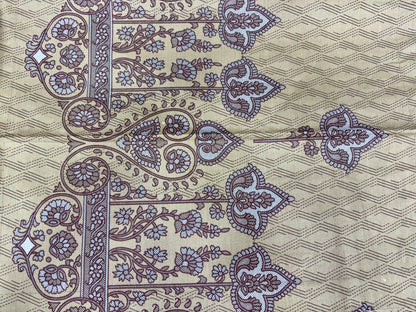 Royal Heritage 100% Cotton King Size Bedsheet