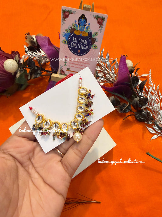 Colorful mala for laddu gooal size 4-5-6
