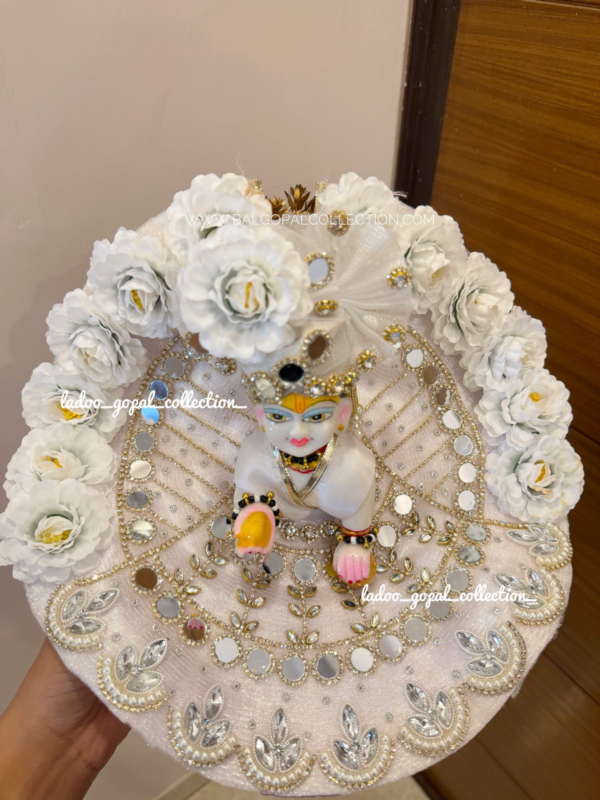 Sharad purnima poshak for laddu gopal