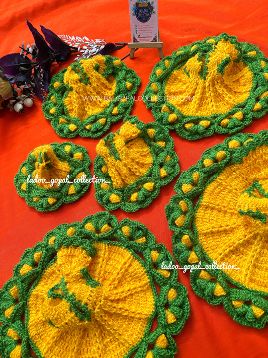 Heavy woollen poshak for laddu gopal