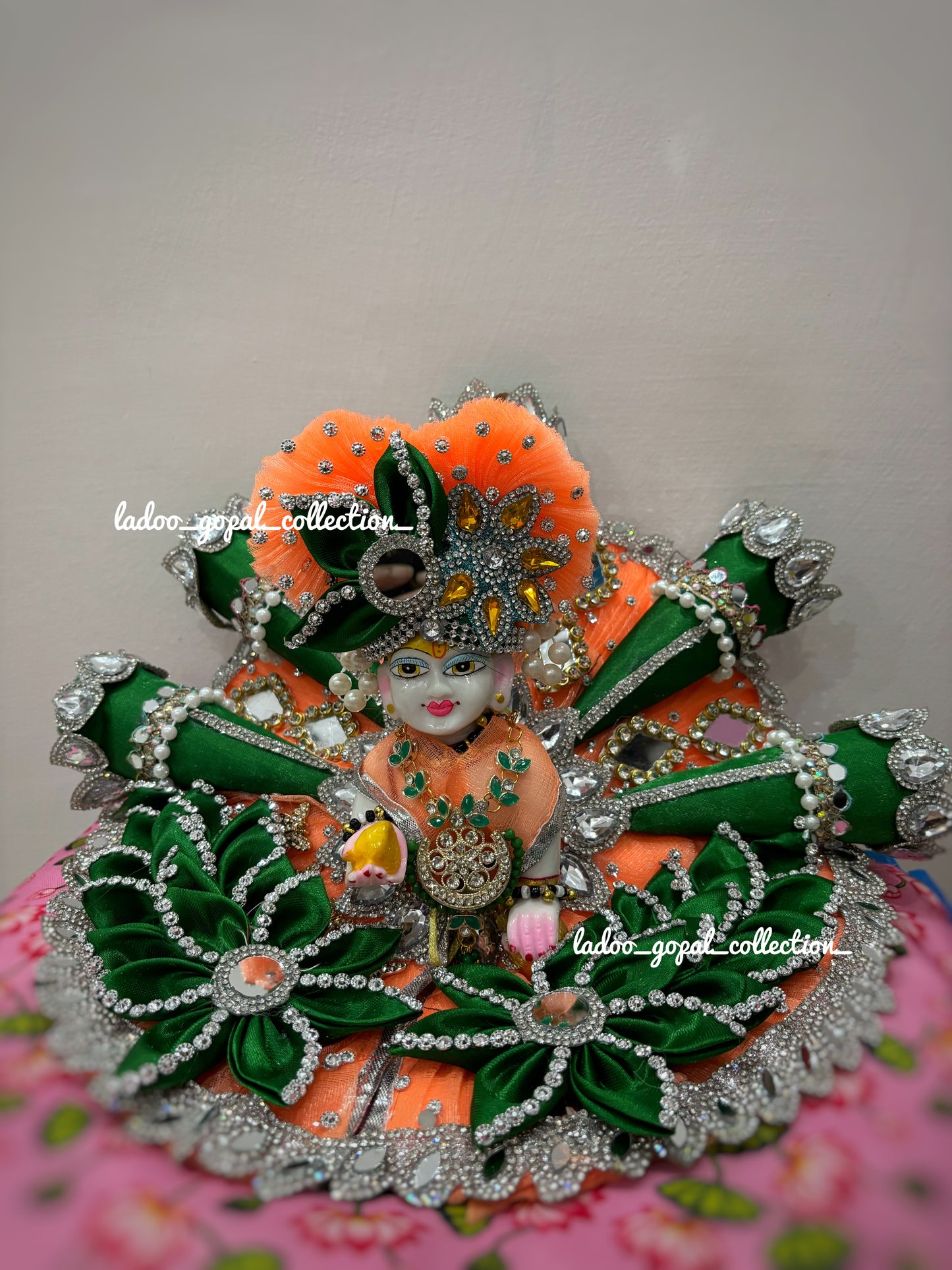Mohan heavy poshak for laddu gopal || Teej saawan collection