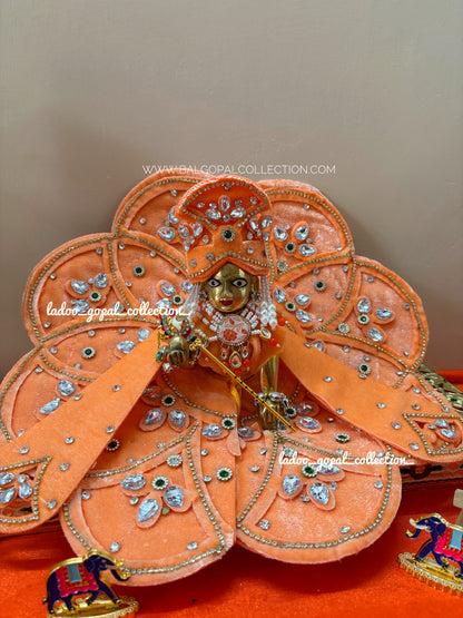 Velvet poshak for laddu gopal