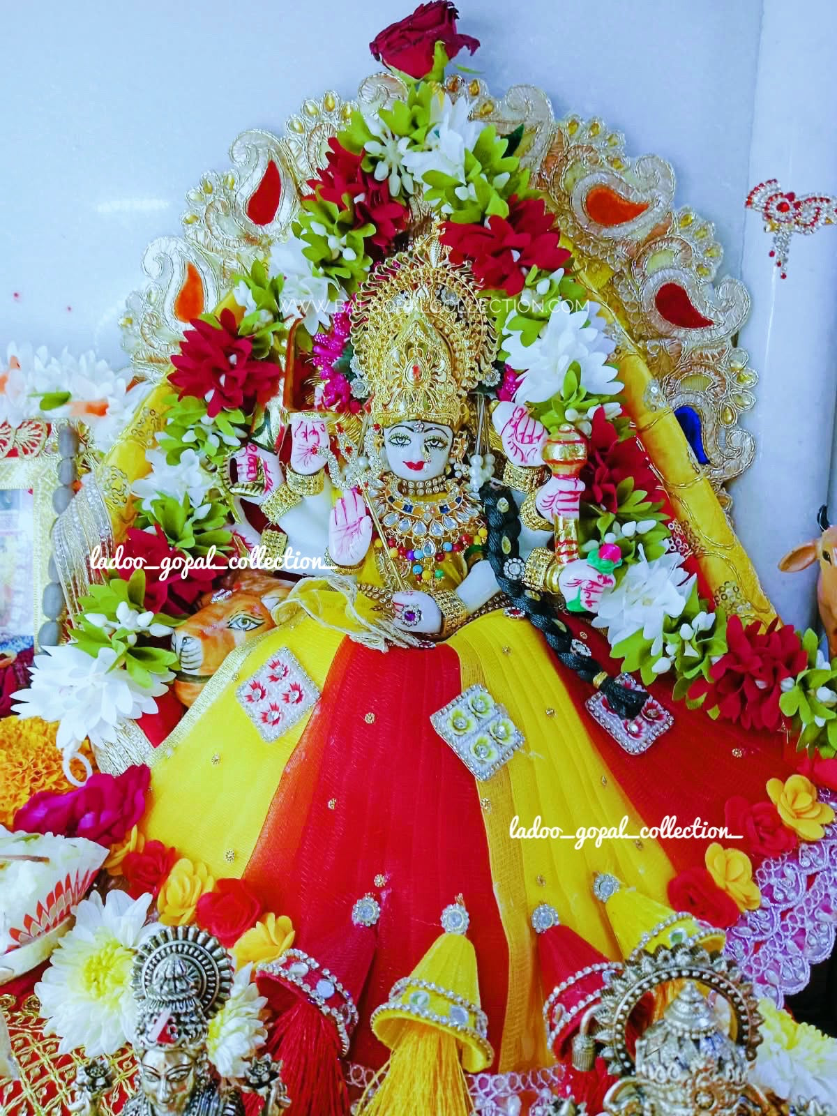 Mata rani heavy lehnga with dupatta