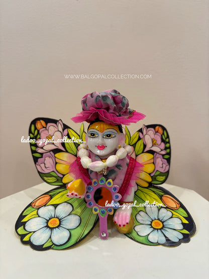 Butterfly poshak for laddu gopal