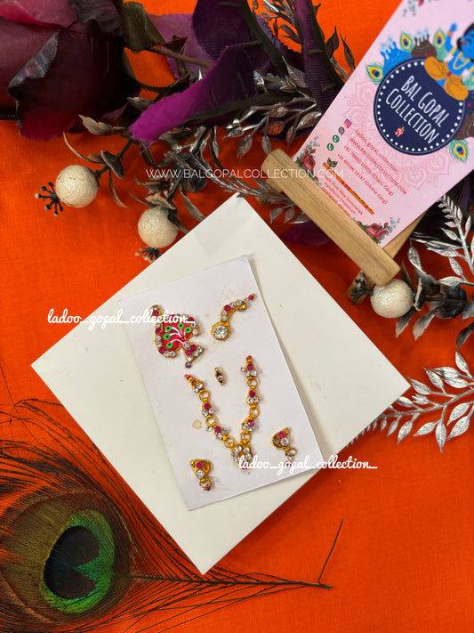 Shringar set for laddu gopal