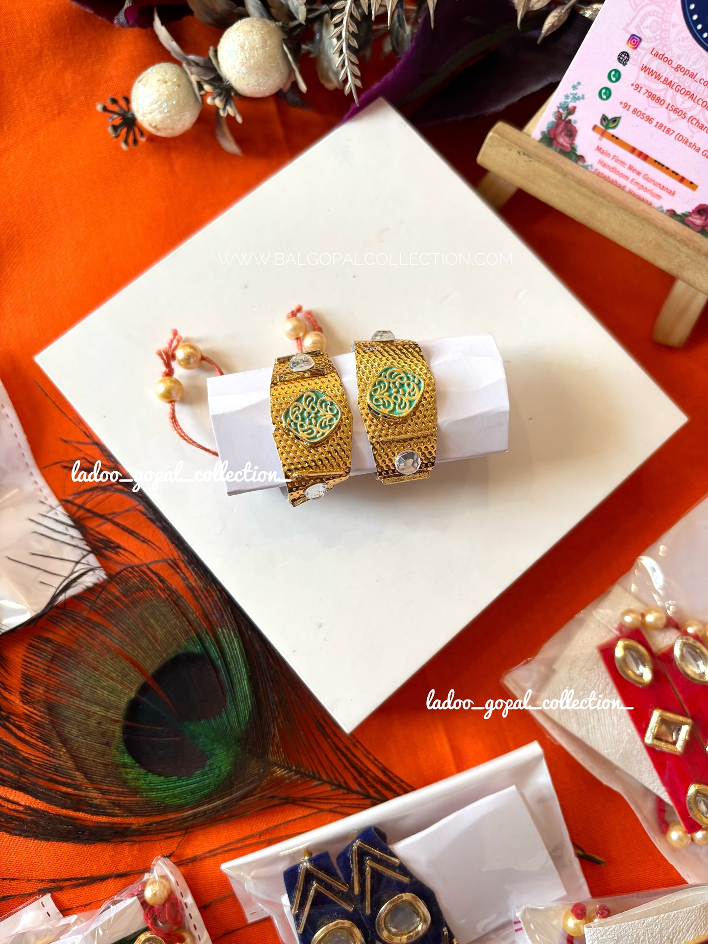 Beautiful bangles for laddu gopal (set of 2)