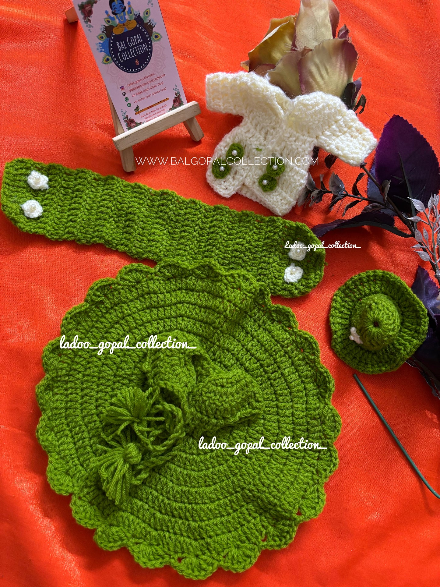 Woollen poshak for laddu gopal