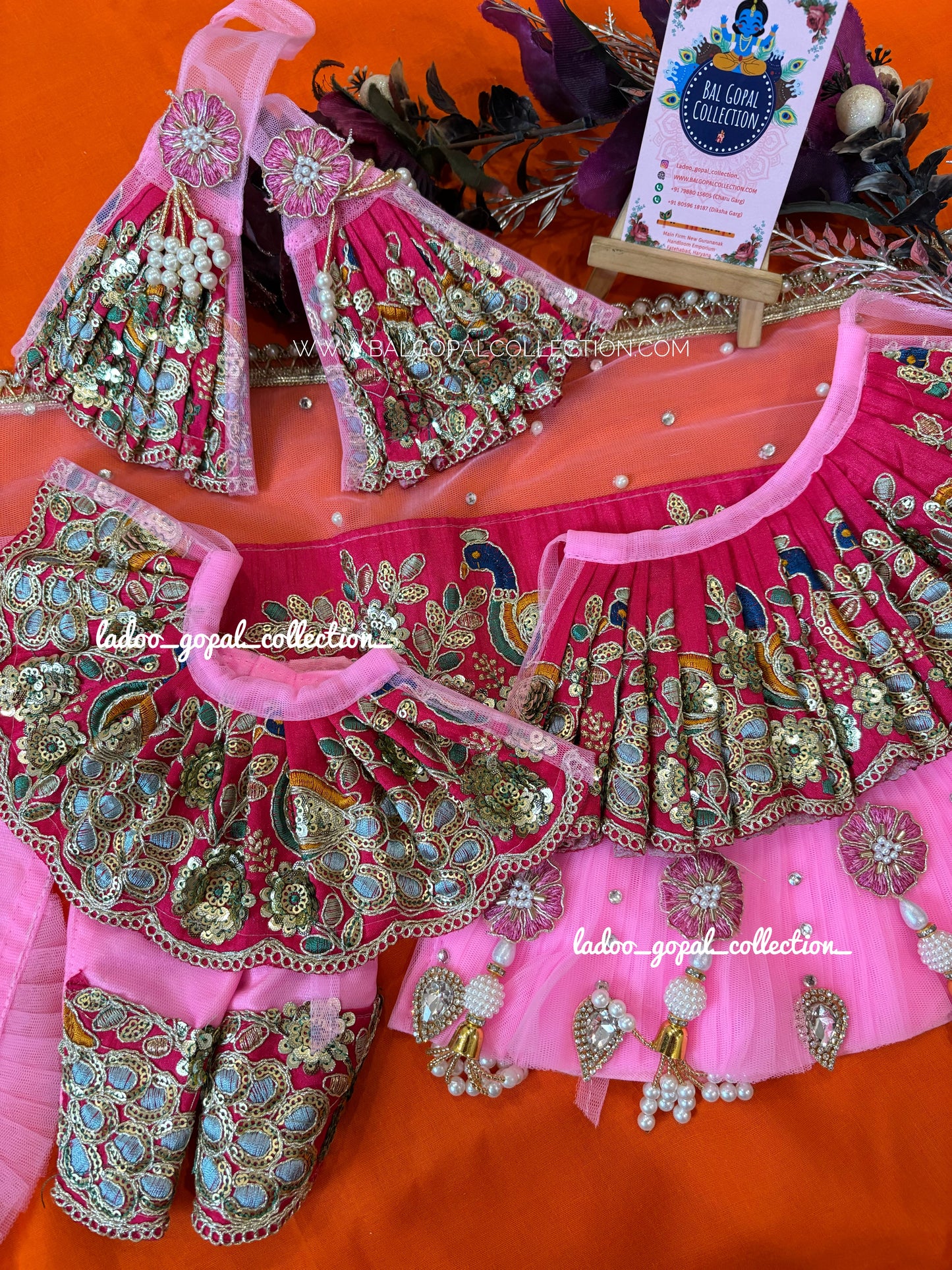 Rajasthani Radha krishna Poshak (RK set)