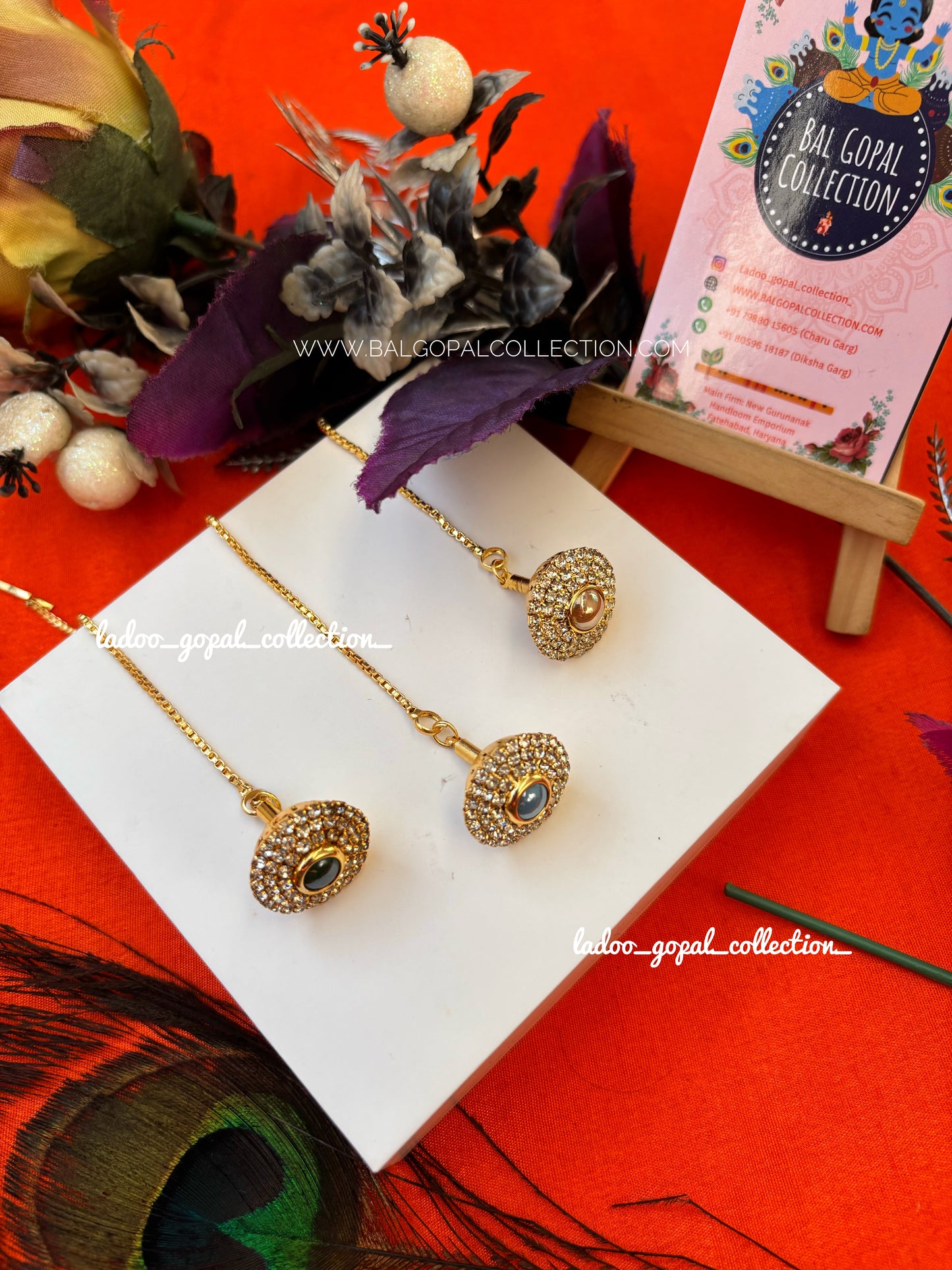 Borla for Radha Rani