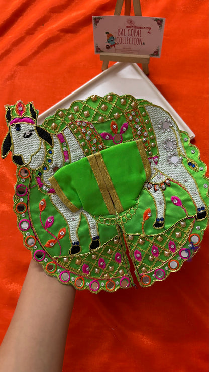 Cow poshak/ dress for laddu gopal