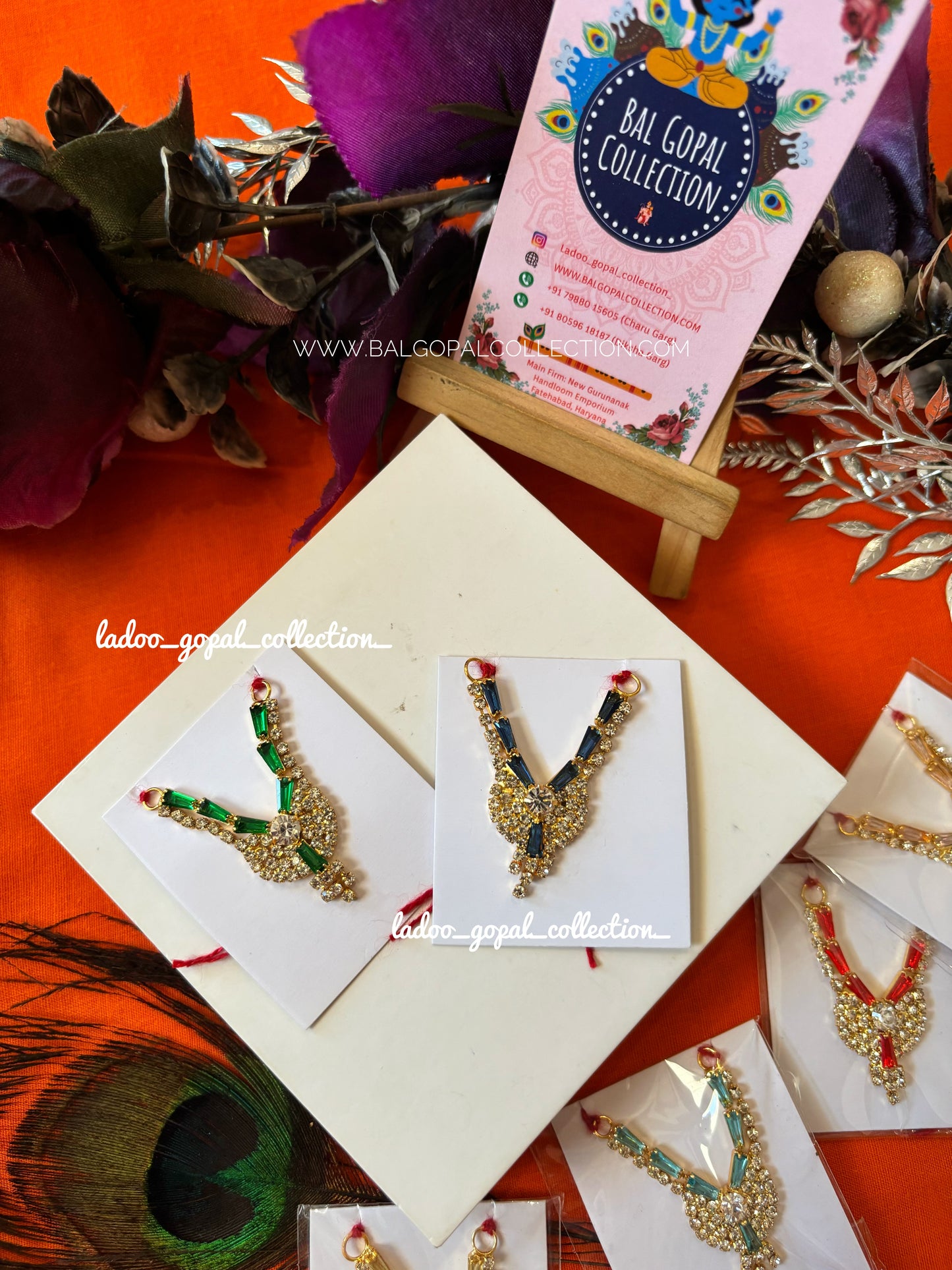 Semi AD mala for laddu gopal size 2-3-4