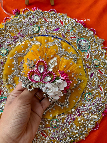 Heavy handwork poshak for laddu gopal
