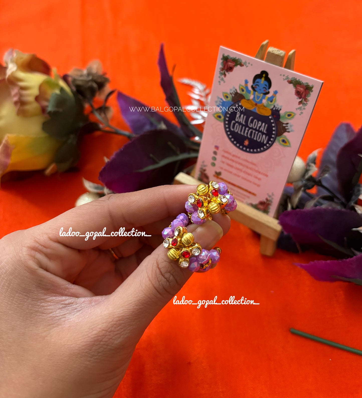 Heavy bangles for laddu gopal size 4-5-6