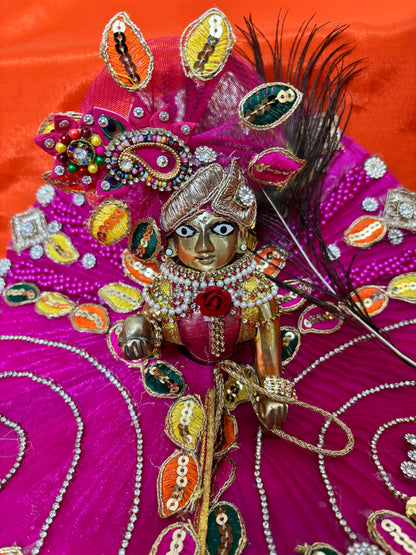 Rose choker or mala for laddu gopal