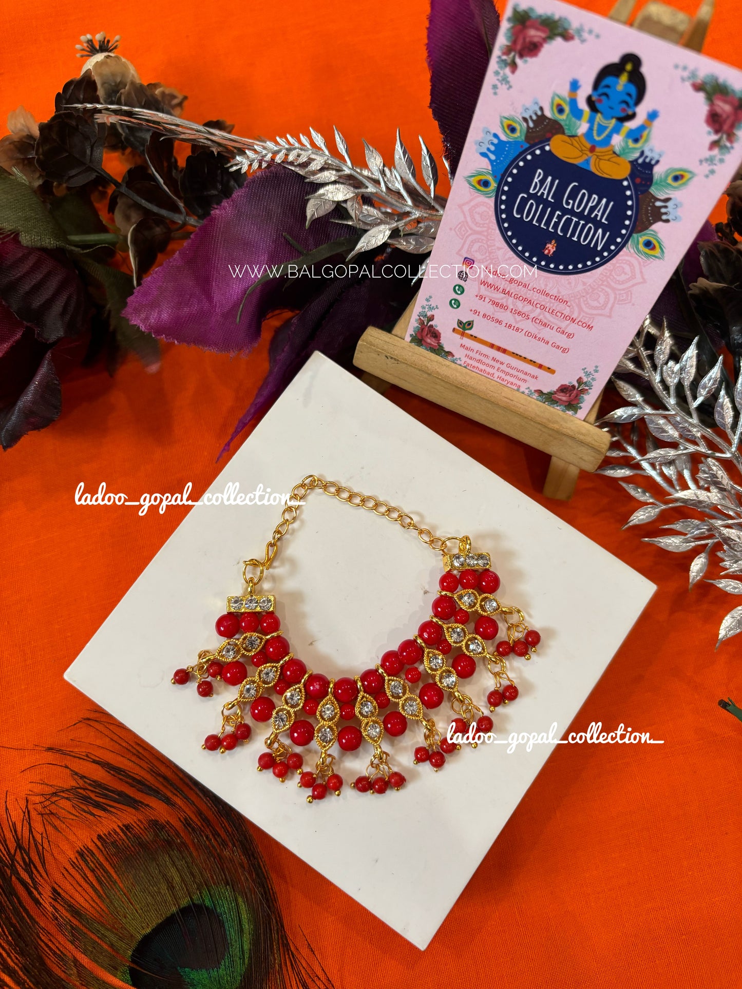 Raj choker for laddu gopal size 5-6-7