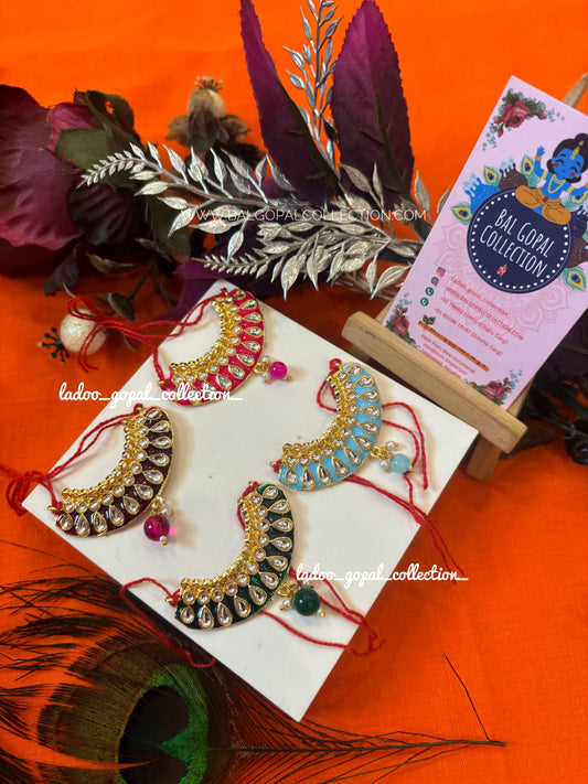 Heavy meenakari mala for Laddu Gopal