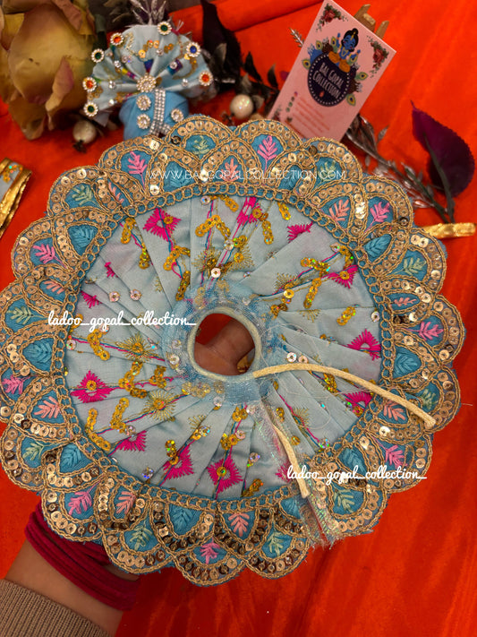 Summer poshak with pagdi for laddu gopal