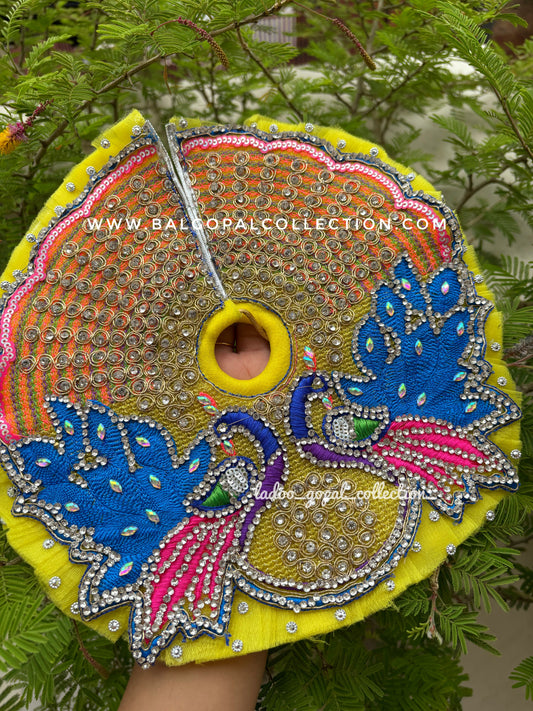 Heavy handwork poshak for laddu gopal size 6