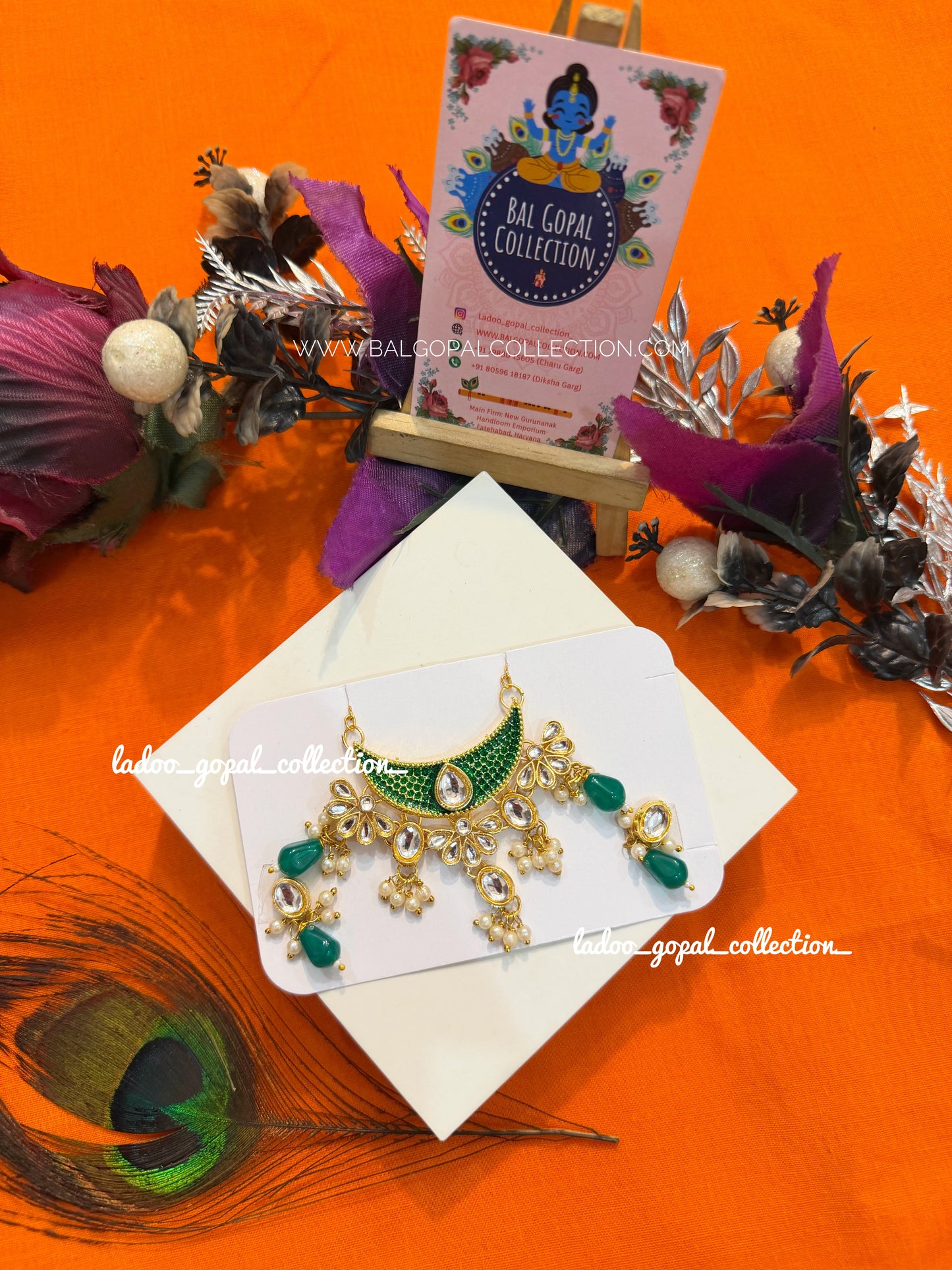 Heavy mala for laddu gopal size 4-5-6