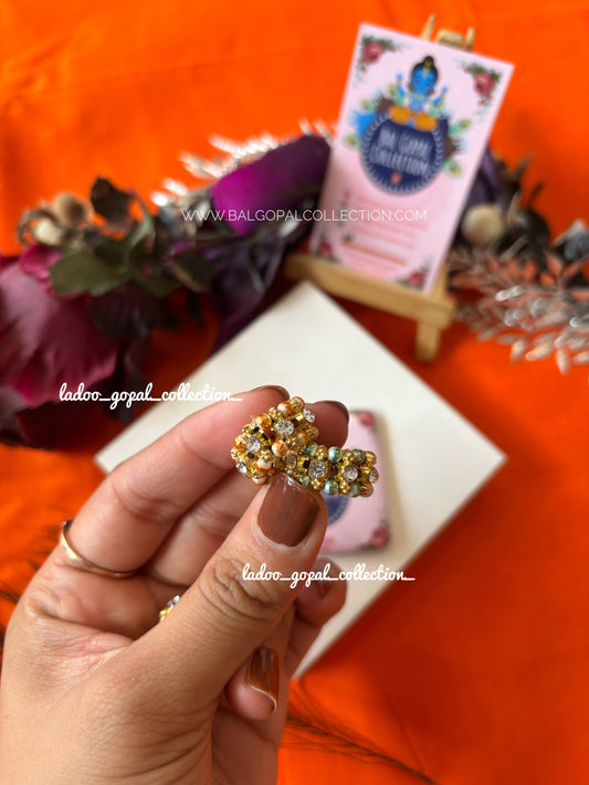 Stone bangles for laddu gopal size 3-4