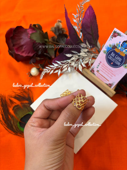 Golden bangles for laddu gopal size 4-6