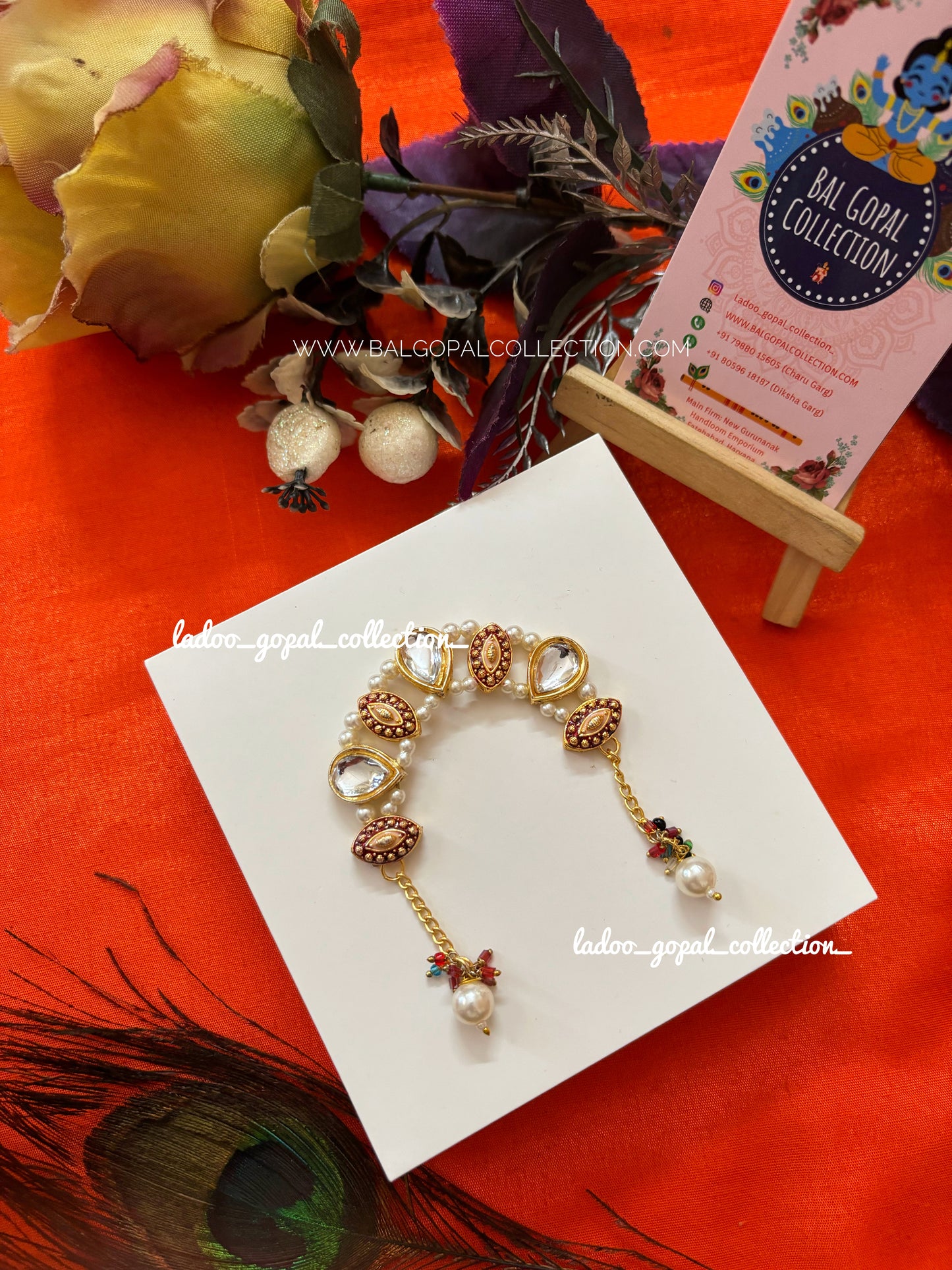 Chandrika for radha rani size 4-5