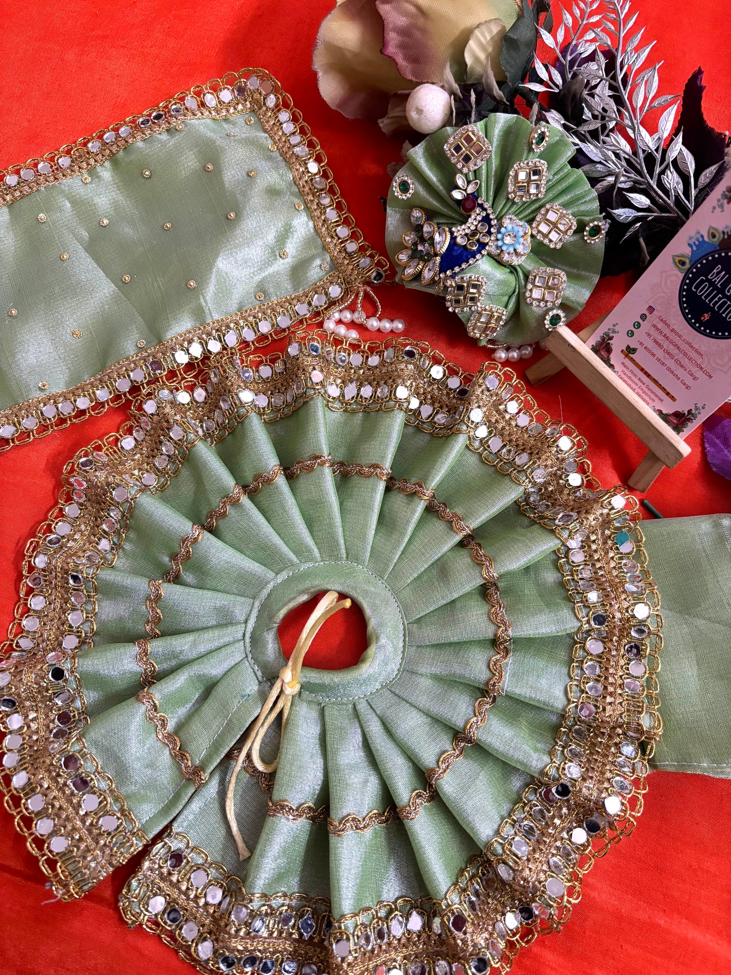 Heavy poshak for laddu gopal