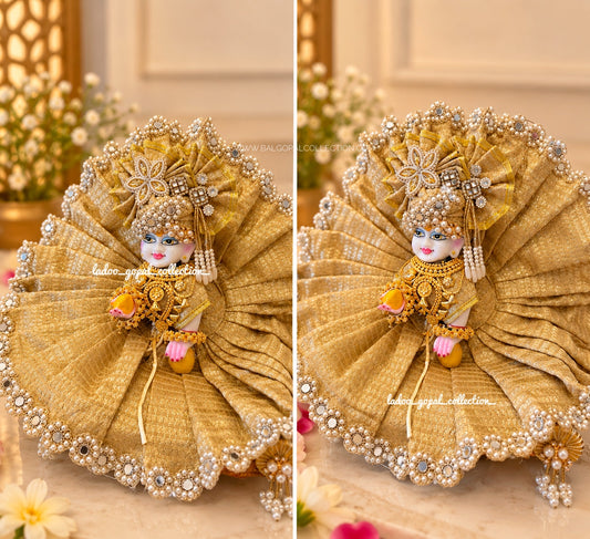 Swarn poshak for laddu gopal OR Radha rani
