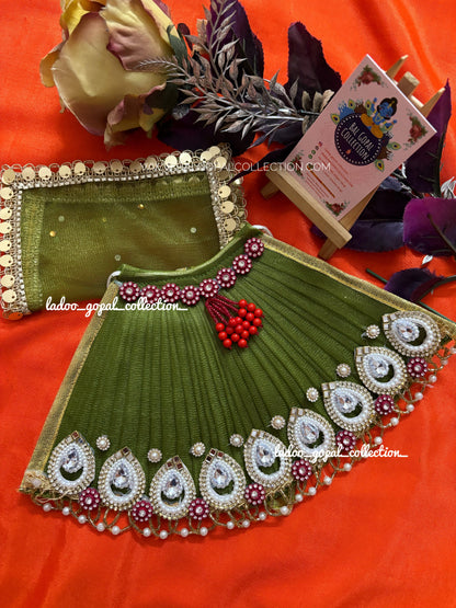 Lehnga patka for mata rani