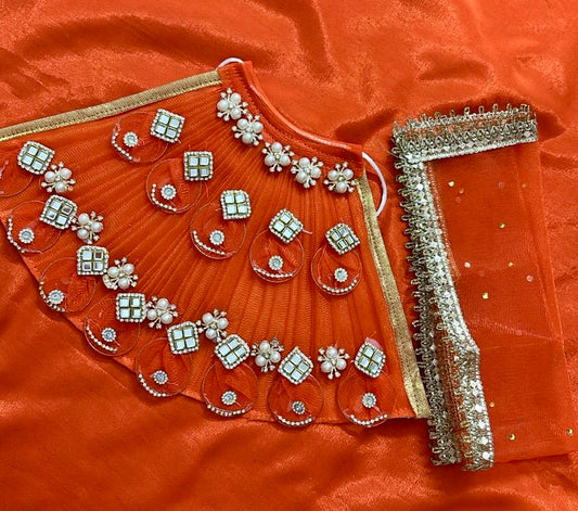 Lehnga Patka for Mata Rani