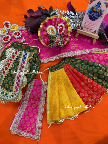 Banarsi Radha krishna poshak (RK set)