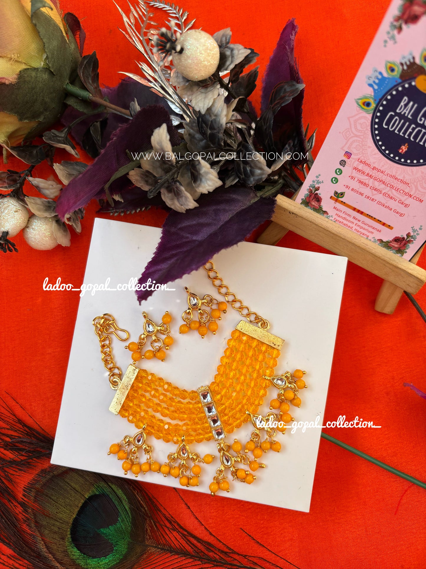 Shahi Mala for Laddu Gopal for size 6-7