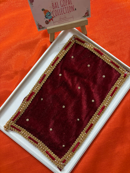 Velvet shawl for laddu gopal