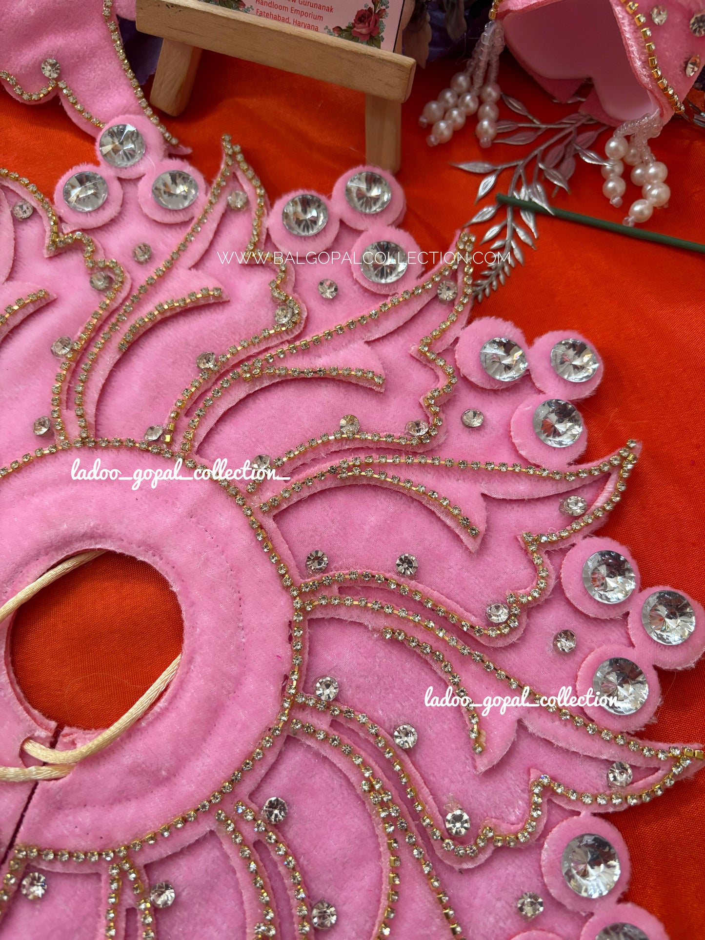 Velvet poshak for laddu gopal