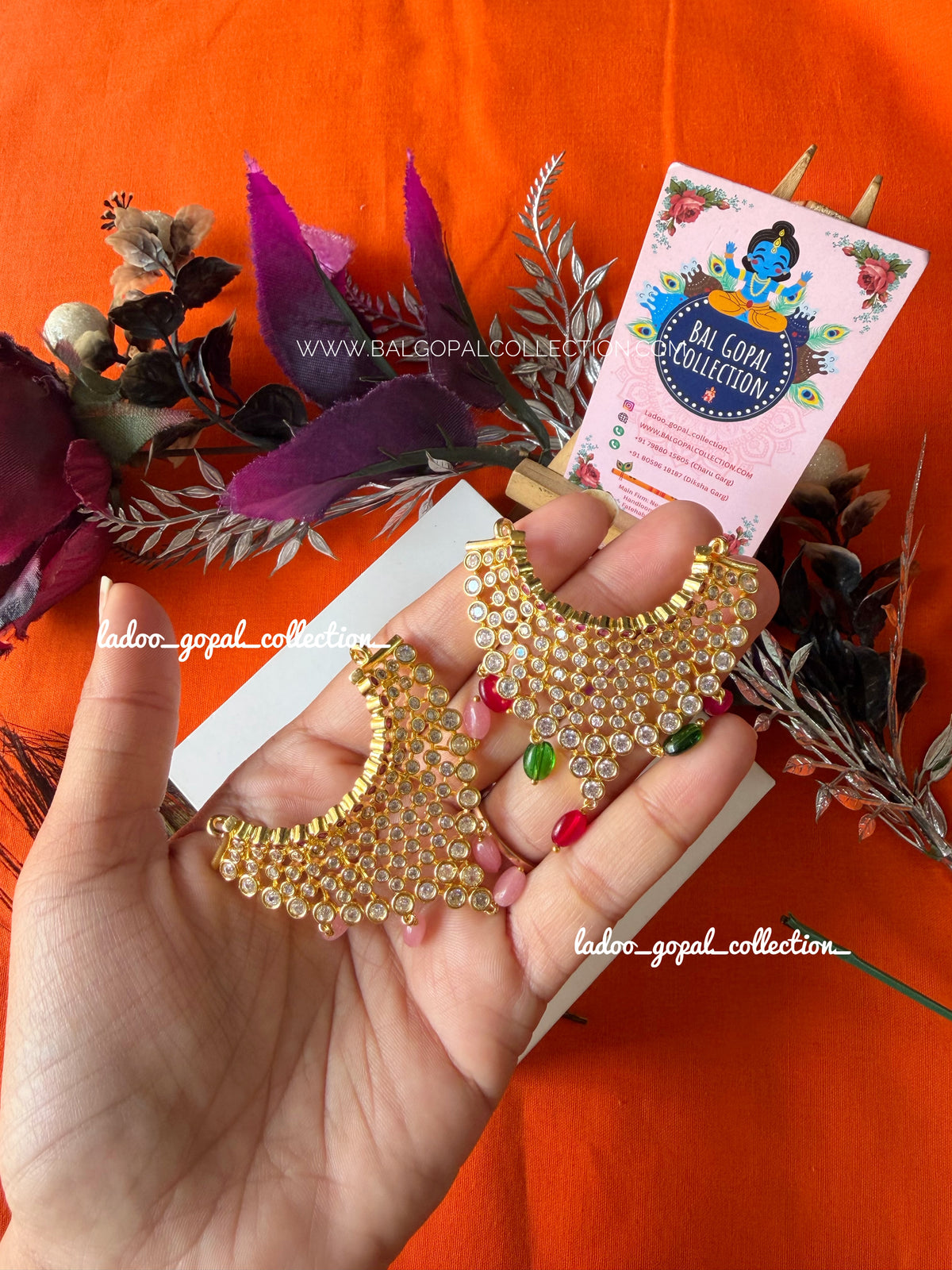 Premium AD mala for laddu gopal