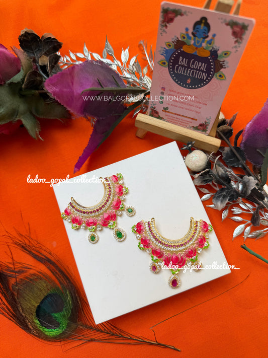 Premium AD lotus mala for laddu gopal