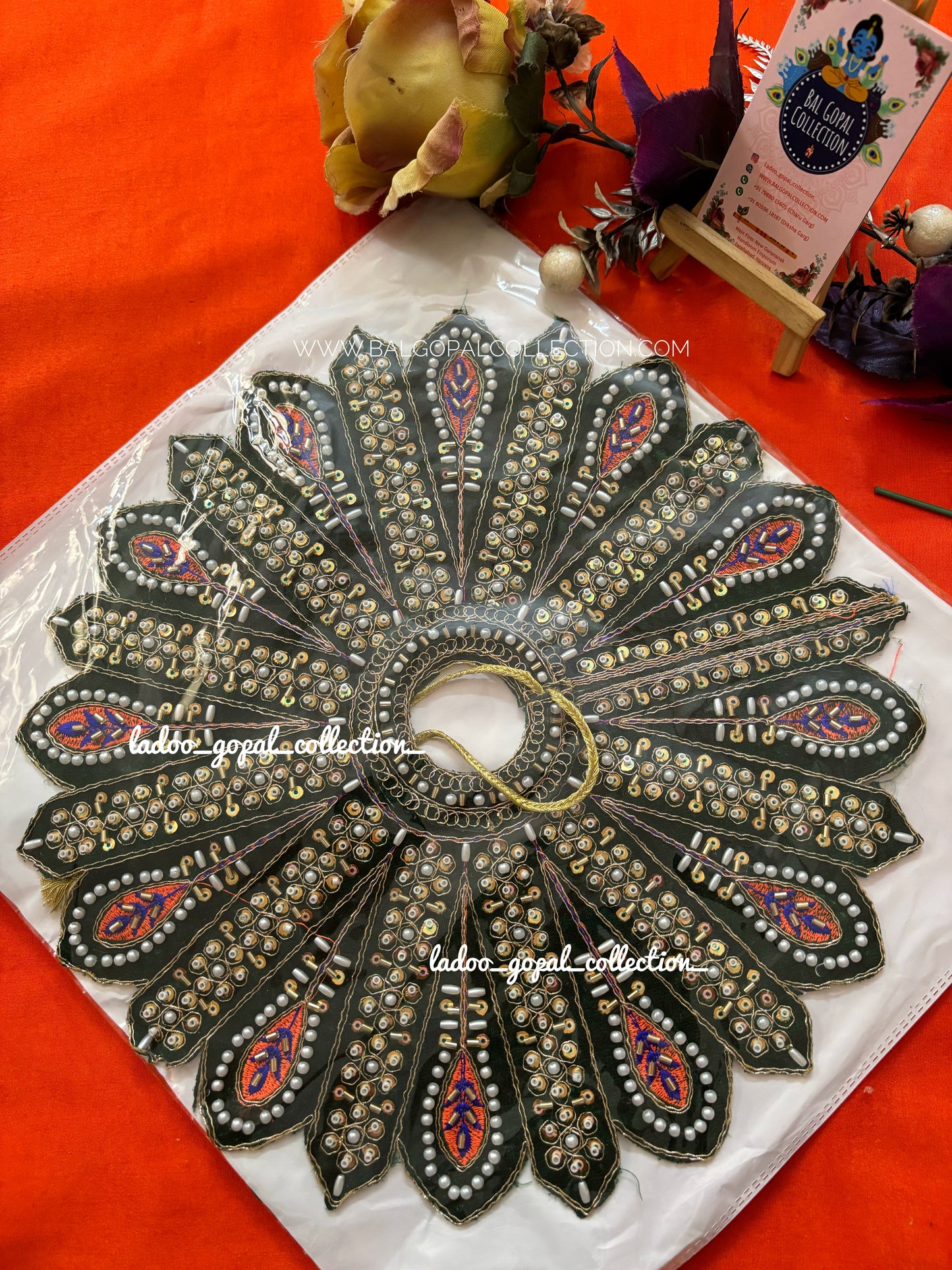 Heavy velvet poshak size 5-6