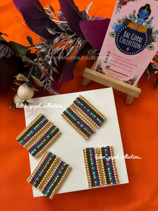 Heavy multi bangles for laddu gopal/ Radha rani size 4