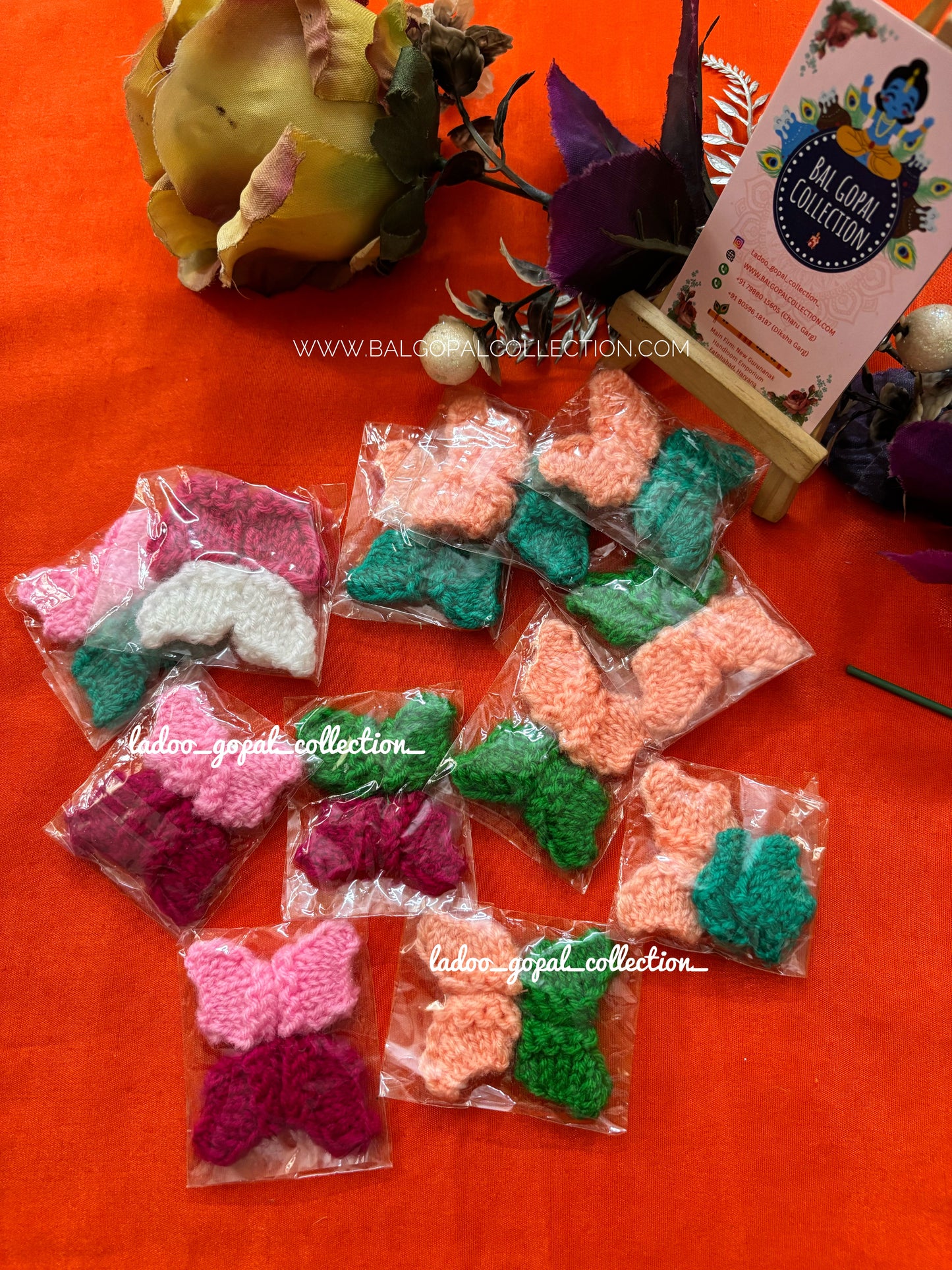 Socks for laddu gopal (2 pcs)