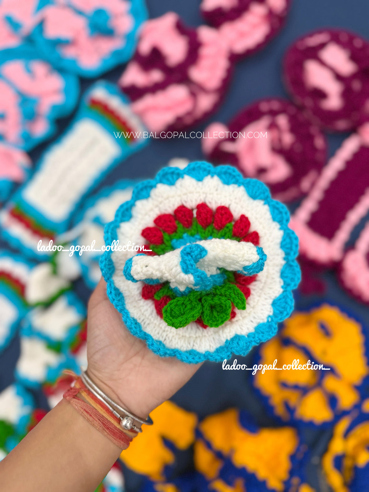 Premium woollen poshak for laddu gopal/ radha rani