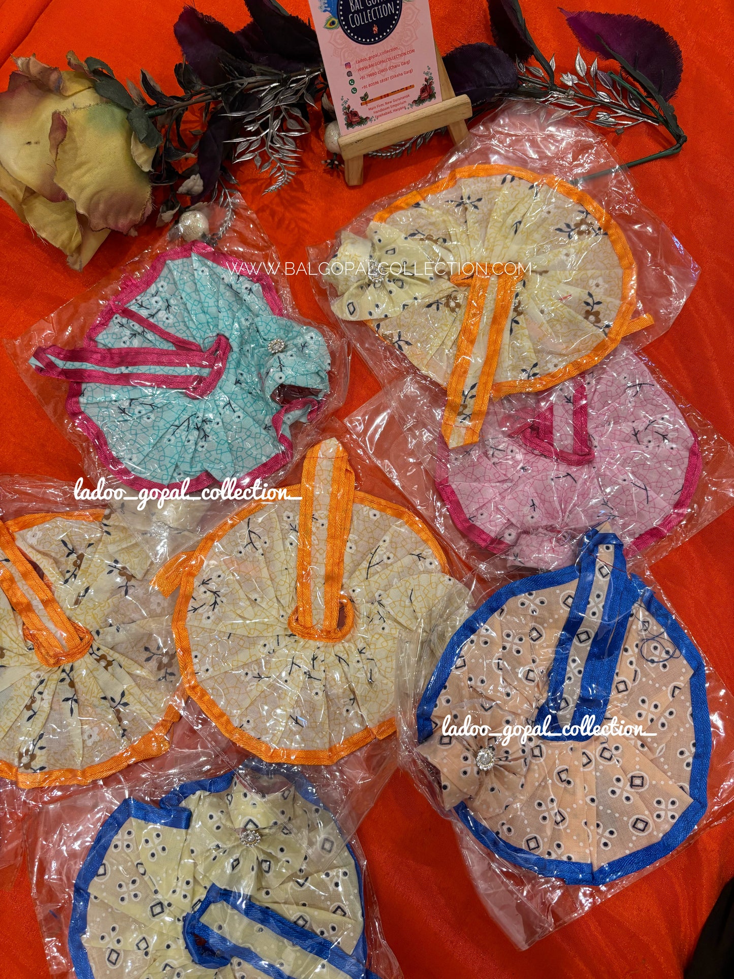 Cotton frocks for laddu gopal